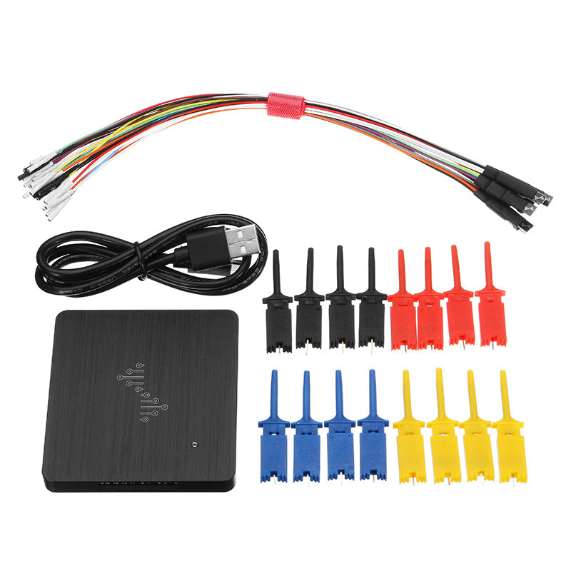 USB-gebaseerde logic analyzer met 16 kanalen en 400 MHz sampling – allesxl
