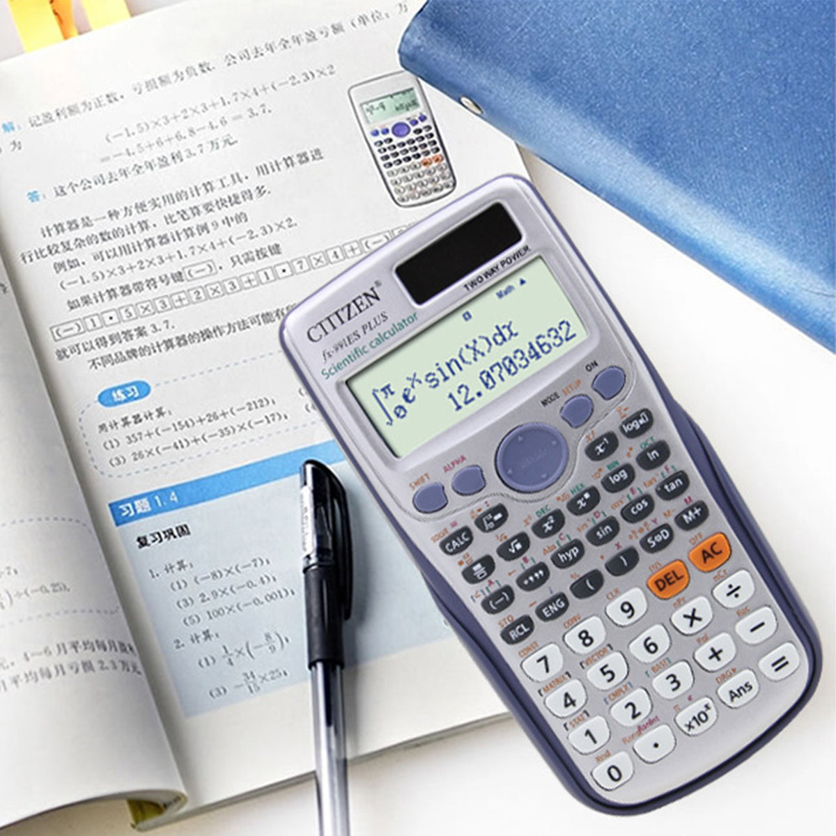 Studenten Rekenmachine Wetenschappelijke rekenmachine fx-991ES PLUS voor studenten – allesxl
