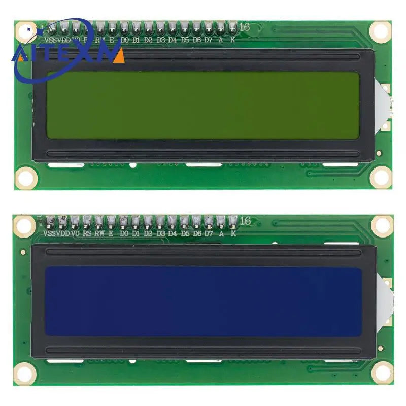LCD1602 I2C displaymodule blauw-groen scherm 5V voor Arduino – allesxl