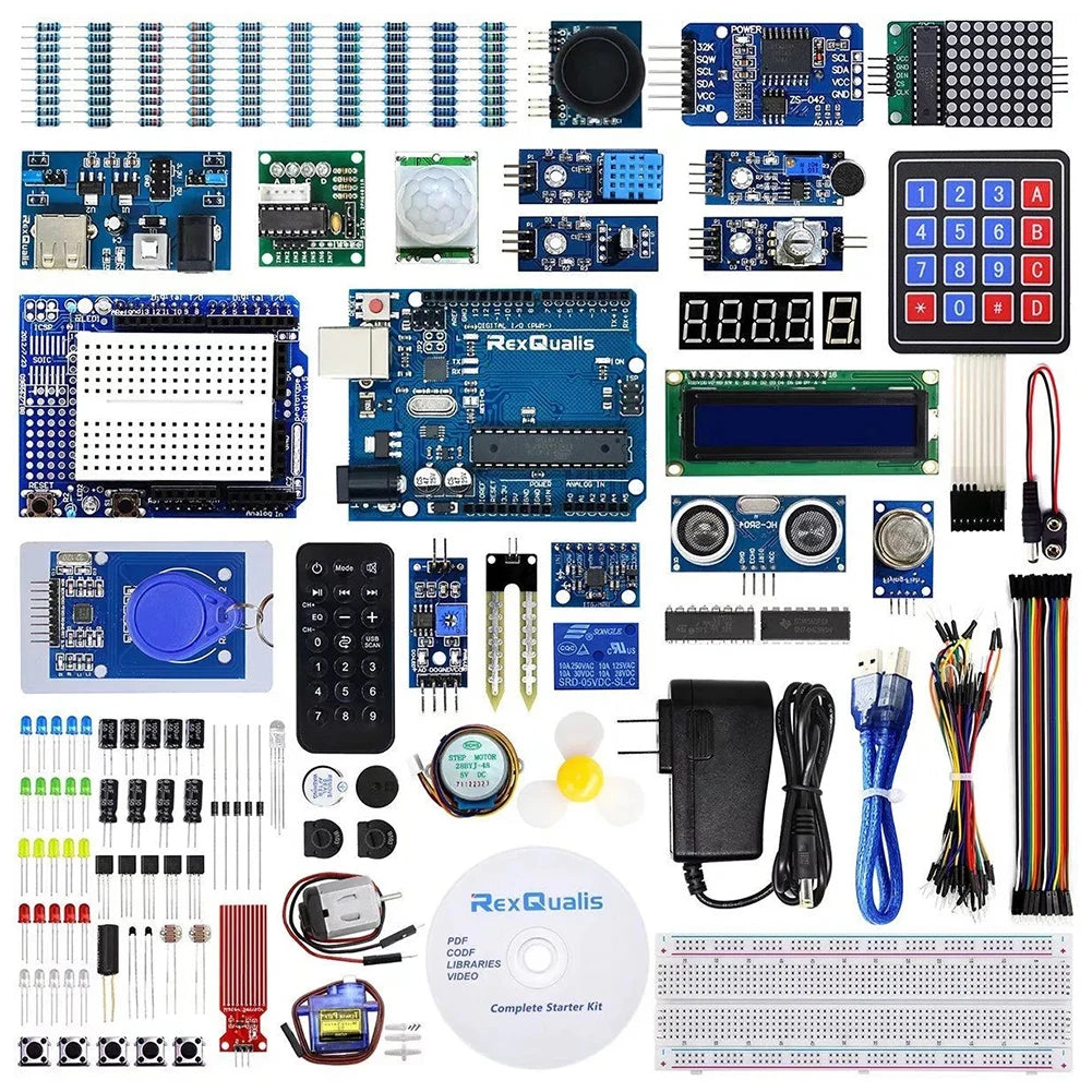 Starterkit geschikt voor Arduino Uno R3 STEM-projecten – allesxl